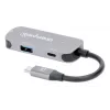 Manhattan dock/hub USB-C HDMI USB-A USB-C 100W Power Delivery 4K 60Hz