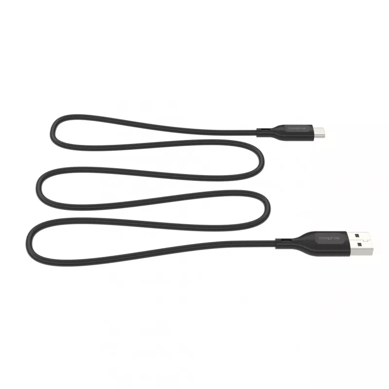 Mophie Essentials cavo di ricarica | cavo USB 1 m USB 2.0 USB A a USB C nero