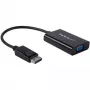 StarTech.com adattatore DisplayPort a VGA con audio, 0,184 m, 1920 x 1200 pixel, 1080p, nero, convertitore video attivo, 0 - 70 °C
