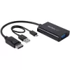 StarTech.com DP2VGAA adattatore da DisplayPort a VGA con audio, attivo, 1920x1200 (WUXGA), DisplayPort 1.2, nero