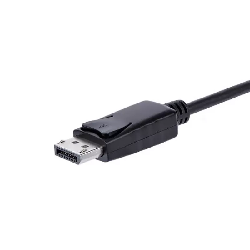 StarTech.com DP2VGAA adattatore da DisplayPort a VGA con audio, attivo, 1920x1200 (WUXGA), DisplayPort 1.2, nero
