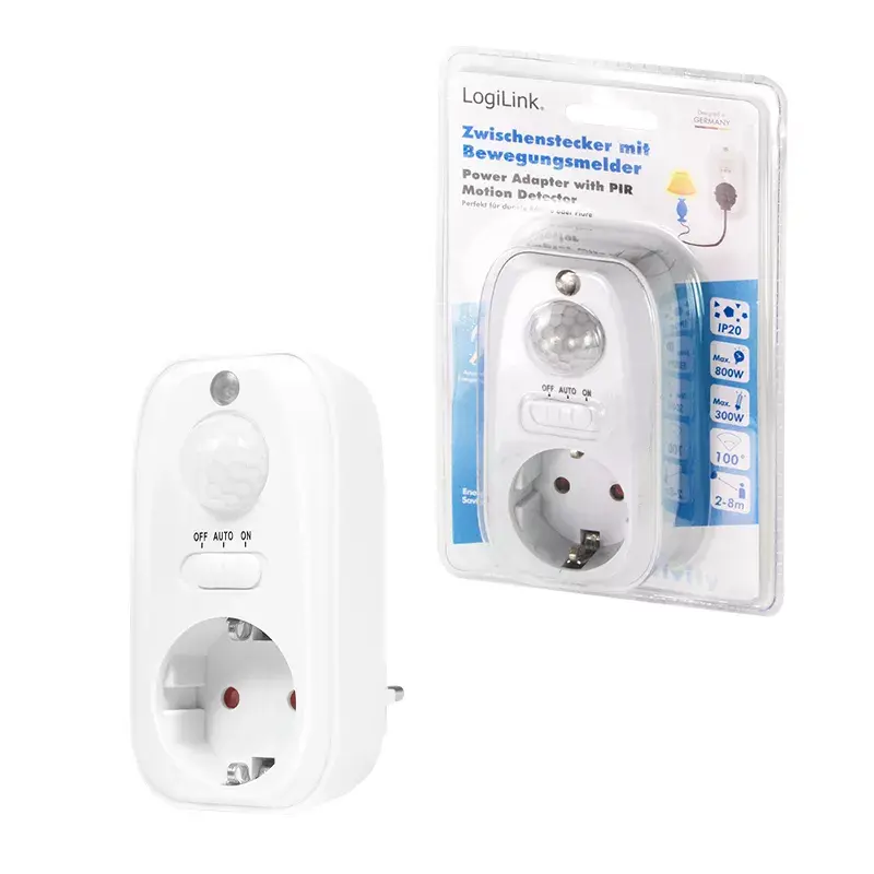 Adattatore spina di alimentazione LogiLink PA0248 bianco
