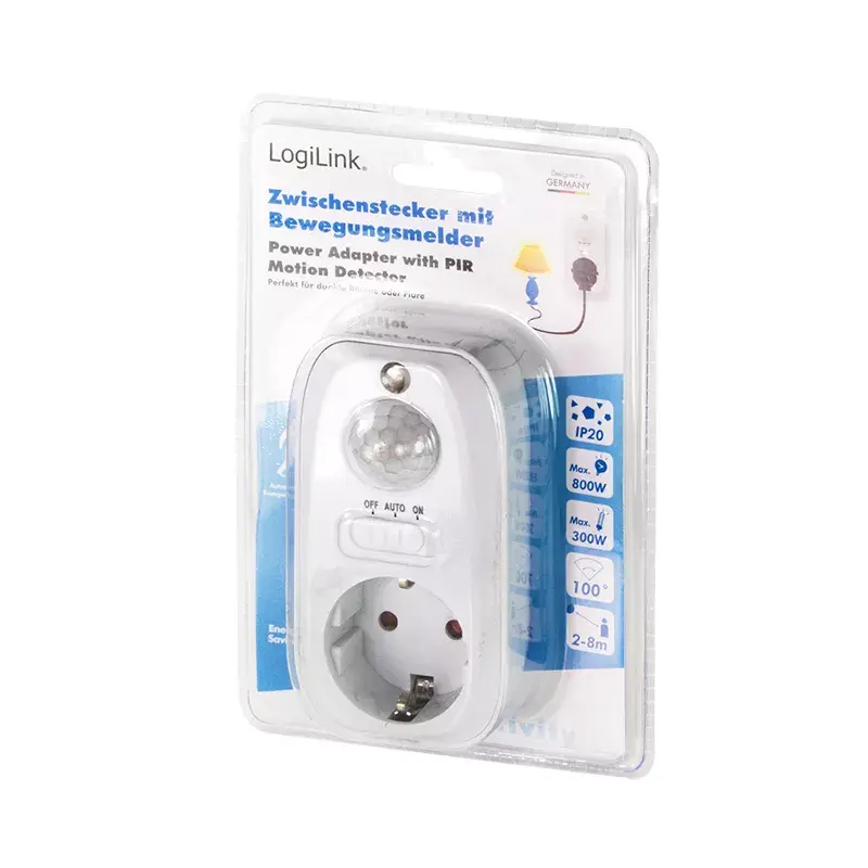 Adattatore spina di alimentazione LogiLink PA0248 bianco