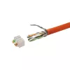 Connettore per filo LogiLink MP0057 Cat.6A Cat.7 Cat.7A metallico