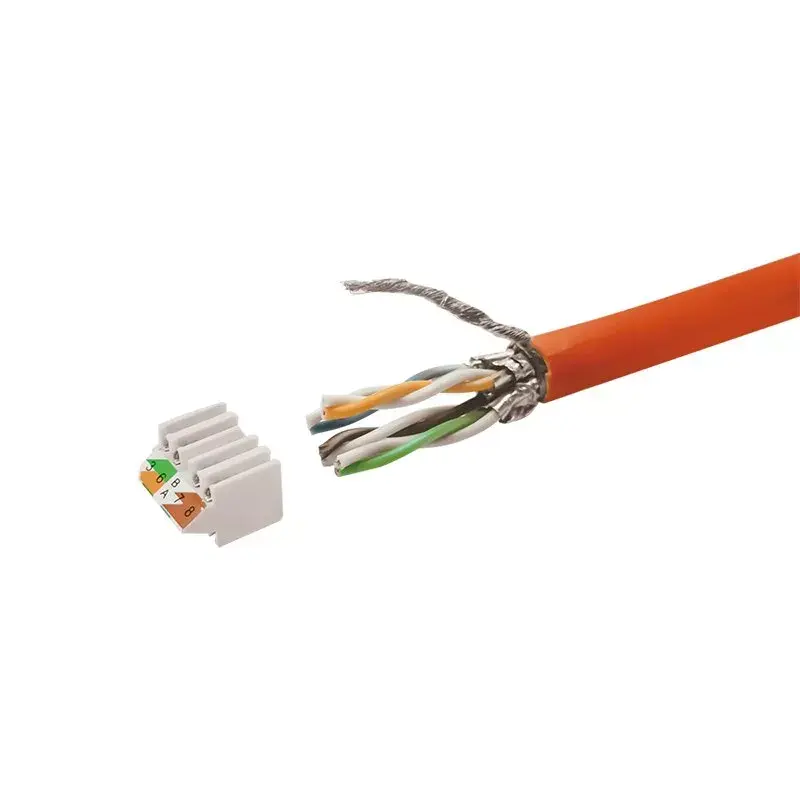 Connettore per filo LogiLink MP0057 Cat.6A Cat.7 Cat.7A metallico