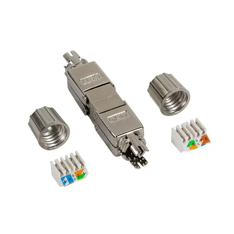 Connettore per filo LogiLink MP0057 Cat.6A Cat.7 Cat.7A metallico