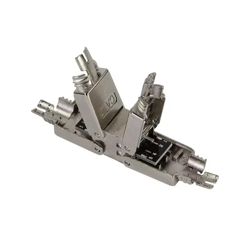 Connettore per filo LogiLink MP0057 Cat.6A Cat.7 Cat.7A metallico