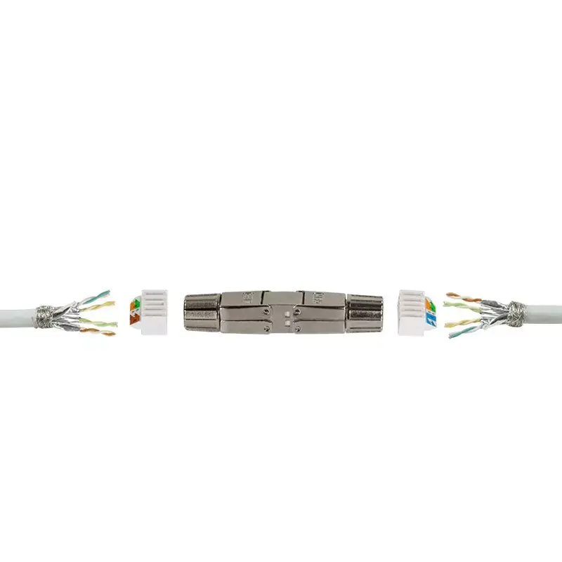 Connettore per filo LogiLink MP0057 Cat.6A Cat.7 Cat.7A metallico