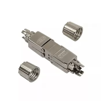 Connettore per filo LogiLink MP0057 Cat.6A Cat.7 Cat.7A metallico