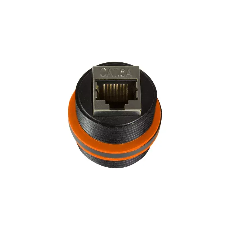Connettore per cavi LogiLink NP0081 2x RJ45 nero
