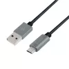 Cavo USB LogiLink CU0132 1m USB A Micro-USB A grigio