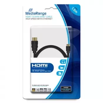 Cavo HDMI MediaRange MRCS165 1,5 m