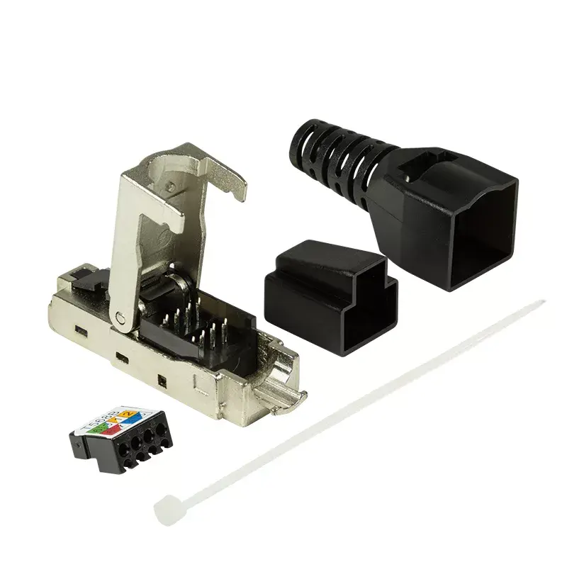 LogiLink MP0044 EconLine connettore RJ45 da assemblare in campo, Cat6A