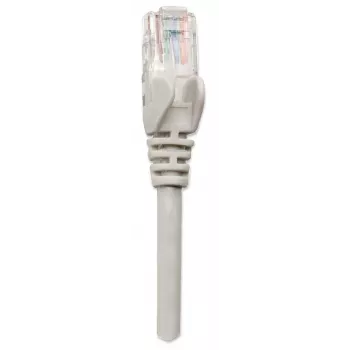 Cavo patch di rete Intellinet, Cat5e, 2 m, grigio, CCA, U/UTP, PVC, RJ45, contatti dorati, antigroviglio, scarico di trazione, garanzia a vita