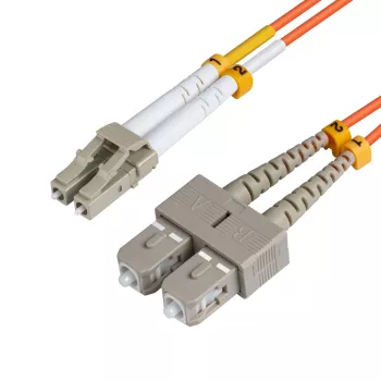 Cavo in fibra ottica/InfiniBand Microconnect FIB420003 3 m LC SC arancione