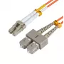 Cavo in fibra ottica/InfiniBand Microconnect FIB420003 3 m LC SC arancione