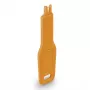 Chiave di sicurezza meccanica per blocchi porte di rete Lindy RJ45 Port Lock Key arancione modello 47896