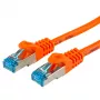 Cavo di rete LOGON TCR55SS015O Cat5e SF/UTP (S-FTP) arancione 1,5 m RJ-45–RJ-45