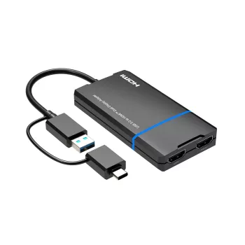 Microconnect Adattatore USB 3.1 Type-C a HDMI MC-USB3.1CHDMIX2-2IN1