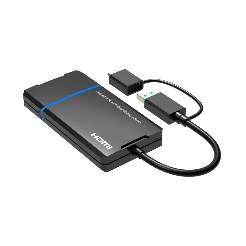 Microconnect Adattatore USB 3.1 Type-C a HDMI MC-USB3.1CHDMIX2-2IN1