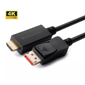 Microconnect MC-DP-HDMI-10004K Cavo DisplayPort 10 m nero
