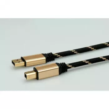 Cavo USB ROLINE GOLD A - B M/M 4,5 m