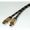 Cavo USB ROLINE GOLD A - B M/M 4,5 m