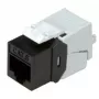 Keystone Jack ROLINE Cat.6/Classe E sottile RJ-45 non schermato nero