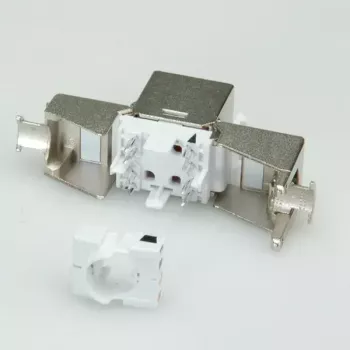 Keystone Jack ROLINE Cat.6/Class E 26.11.0377 argento