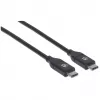 Cavo USB-C Manhattan USB2C5C2M 2 m connettore maschio a maschio