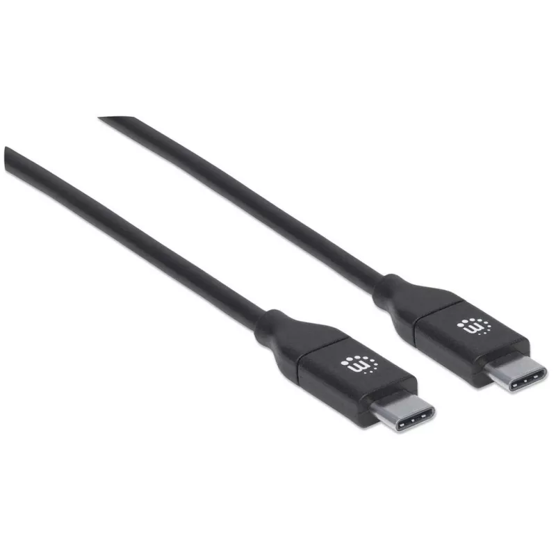 Cavo USB-C Manhattan USB2C5C2M 2 m connettore maschio a maschio