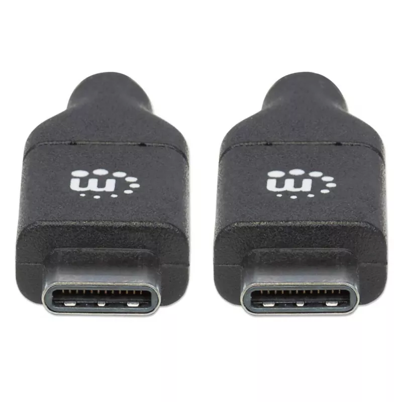 Cavo USB-C Manhattan USB2C5C2M 2 m connettore maschio a maschio