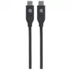 Cavo USB-C Manhattan USB2C5C2M 2 m connettore maschio a maschio