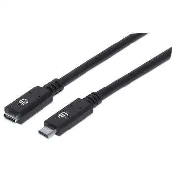 Prolunga USB-C Manhattan 50 cm connettore maschio a femmina