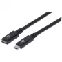 Prolunga USB-C Manhattan 50 cm connettore maschio a femmina