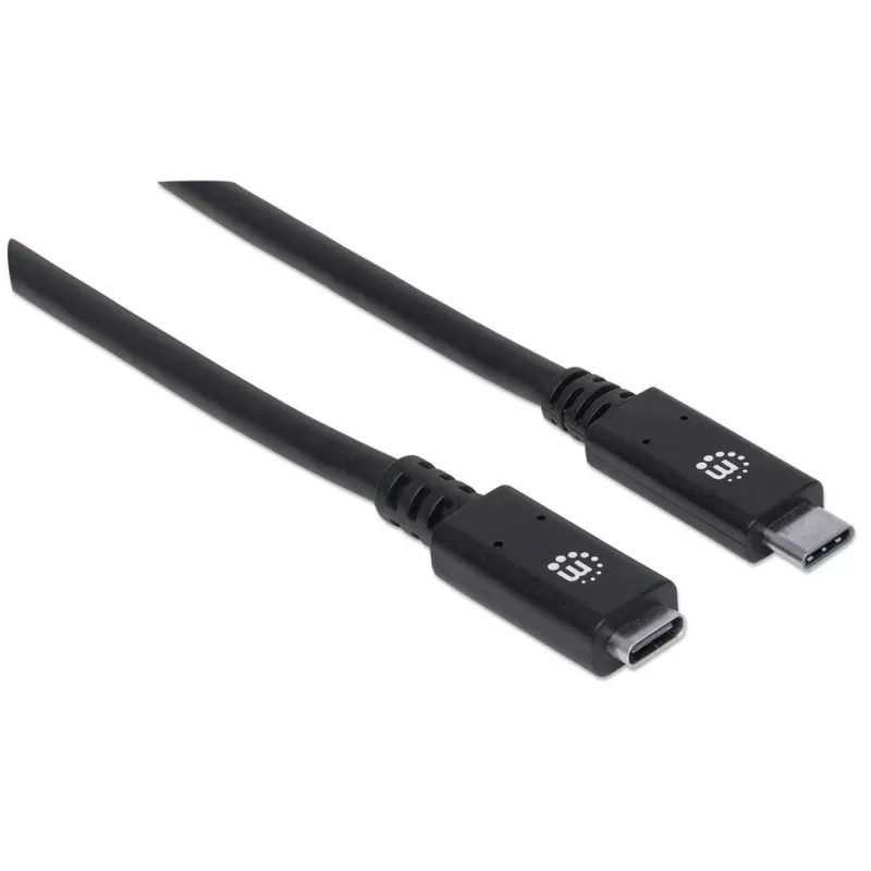 Prolunga USB-C Manhattan 50 cm connettore maschio a femmina