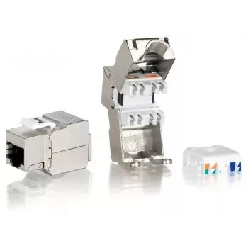 Jack Keystone schermato Cat.6 Equip senza attrezzi 767211