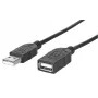 Prolunga USB-A su USB-A Manhattan USBEXTAA3BK