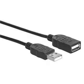 Prolunga USB-A su USB-A Manhattan USBEXTAA3BK
