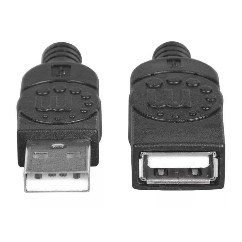 Prolunga USB-A su USB-A Manhattan USBEXTAA3BK
