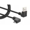 Cavo Manhattan USB-A su Micro-USB 356237 1 m connettore maschio a maschio nero