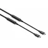 Cavo USB-C Manhattan 5m attivo connettore maschio su connettore maschio 10 Gbit/s 3A nero