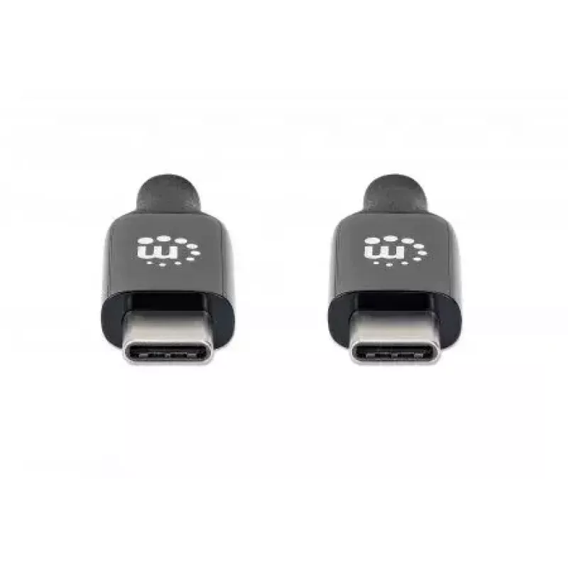 Cavo USB-C Manhattan 5m attivo connettore maschio su connettore maschio 10 Gbit/s 3A nero