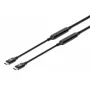 Cavo USB-C Manhattan 5m attivo connettore maschio su connettore maschio 10 Gbit/s 3A nero
