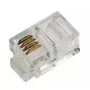 Connettore maschio RJ10 LogiLink MP0017 trasparente