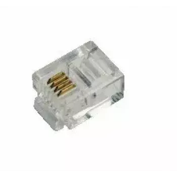 Connettore maschio RJ11 LogiLink MP0018 trasparente