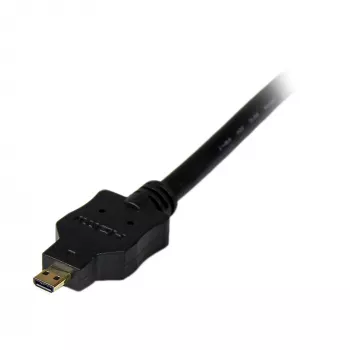 Cavo Micro-HDMI a DVI StarTech.com 1 m – cavo adattatore Micro-HDMI a DVI – cavo convertitore video da dispositivo Micro-HDMI Type-D a monitor/display/proiettore DVI-D Single Link – robusto
