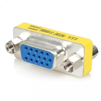 Adattatore di genere VGA HD15 Slimline StarTech.com - F/F, VGA, VGA, argento
