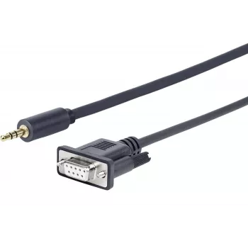 Cavo seriale Vivolink PROMJDSUB9-25 nero 25 m 3,5 mm D-Sub (DB-9)