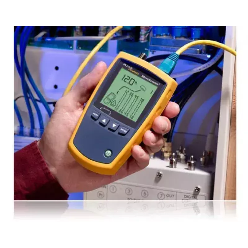 Tester per cavi Fluke MicroScanner² blu giallo